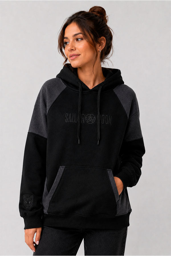 HOODIE SAILOR MOON BLACK