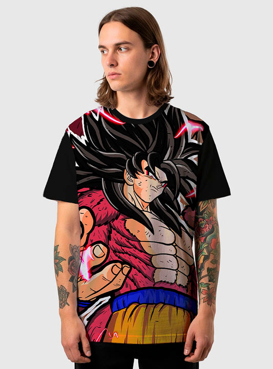 POLERA GOKU SSJ4